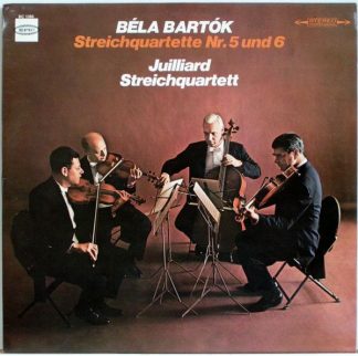 Epic BC 1366 - Béla Bartók, Juilliard String Quartet - Streichqu