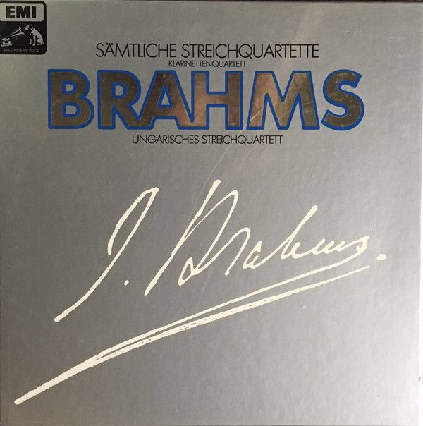 His Master's Voice 1C 137-10 735/37 - Johannes Brahms, The Hunga