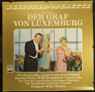 EMI Electrola SME 81093/94 - Franz Lehár - Der Graf Von Luxembou