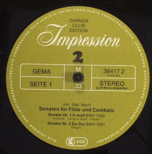 Impression 38 415 6 - Johann Sebastian Bach - 12 Sonaten Für Kon - Image 5