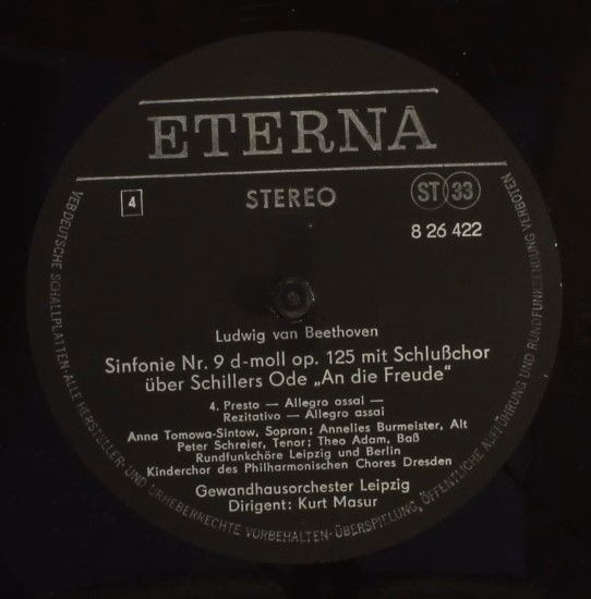 Eterna 8 26 421-422 - Ludwig van Beethoven, Anna Tomowa-Sintow, - Image 8