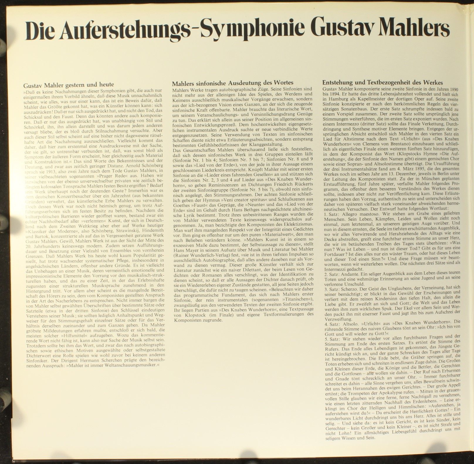 DECCA 63 835 - Gustav Mahler, London Symphony Orchestra, Georg S - Image 2