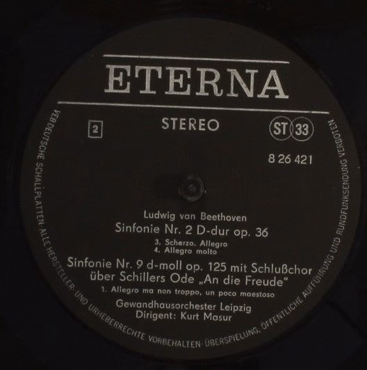 Eterna 8 26 421-422 - Ludwig van Beethoven, Anna Tomowa-Sintow, - Image 6