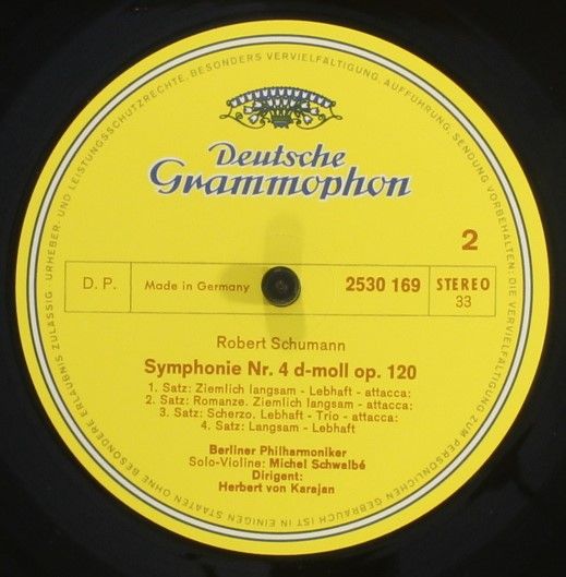 Deutsche Grammophon 2530 169 - Robert Schumann, Berliner Philhar - Image 4