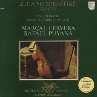 Philips 9502 003 - Johann Sebastian Bach, Marçal Cervera, Rafael