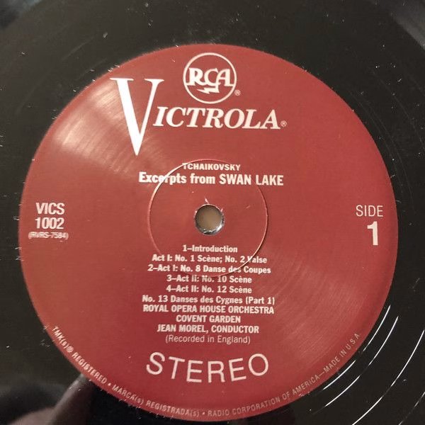 Classic Records VICS-1002 - Orchestra Of The Royal Opera House, - Image 3