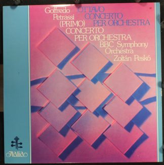 Italia ITL 70009 - Goffredo Petrassi, BBC Symphony Orchestra, Zo