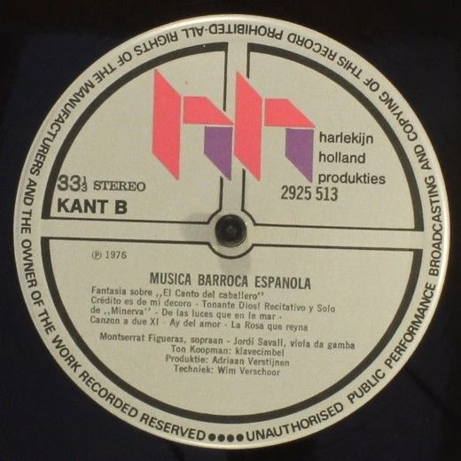 Harlekijn Holland Produkties 2925 513 - Various - Musica Barroca - Image 5