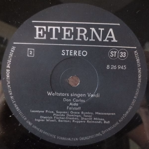 Eterna 8 26 945 - Giuseppe Verdi, Fiorenza Cossotto, Grace Bumbr - Image 4