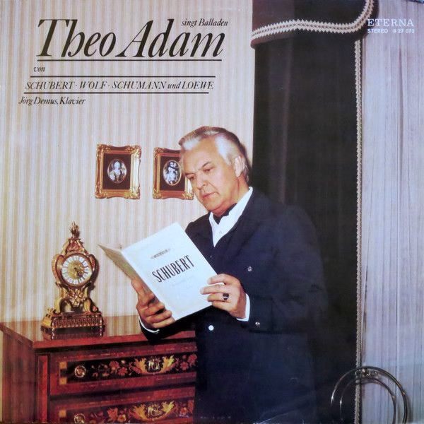 Eterna 8 27 073 - Theo Adam, Jörg Demus - Theo Adam singt Ballad