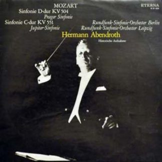 Eterna 8 21 634 - Wolfgang Amadeus Mozart, Hermann Abendroth, Ru