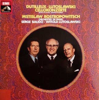 EMI 66 157 9 - Henri Dutilleux, Witold Lutoslawski, Mstislav Ros