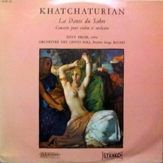 Musidisc 30 RC 723 - Aram Khatchaturian, Devy Erlih, Orchestre D