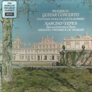 DECCA SPA 233 - Joaquín Rodrigo, Narciso Yepes, Orquesta Naciona