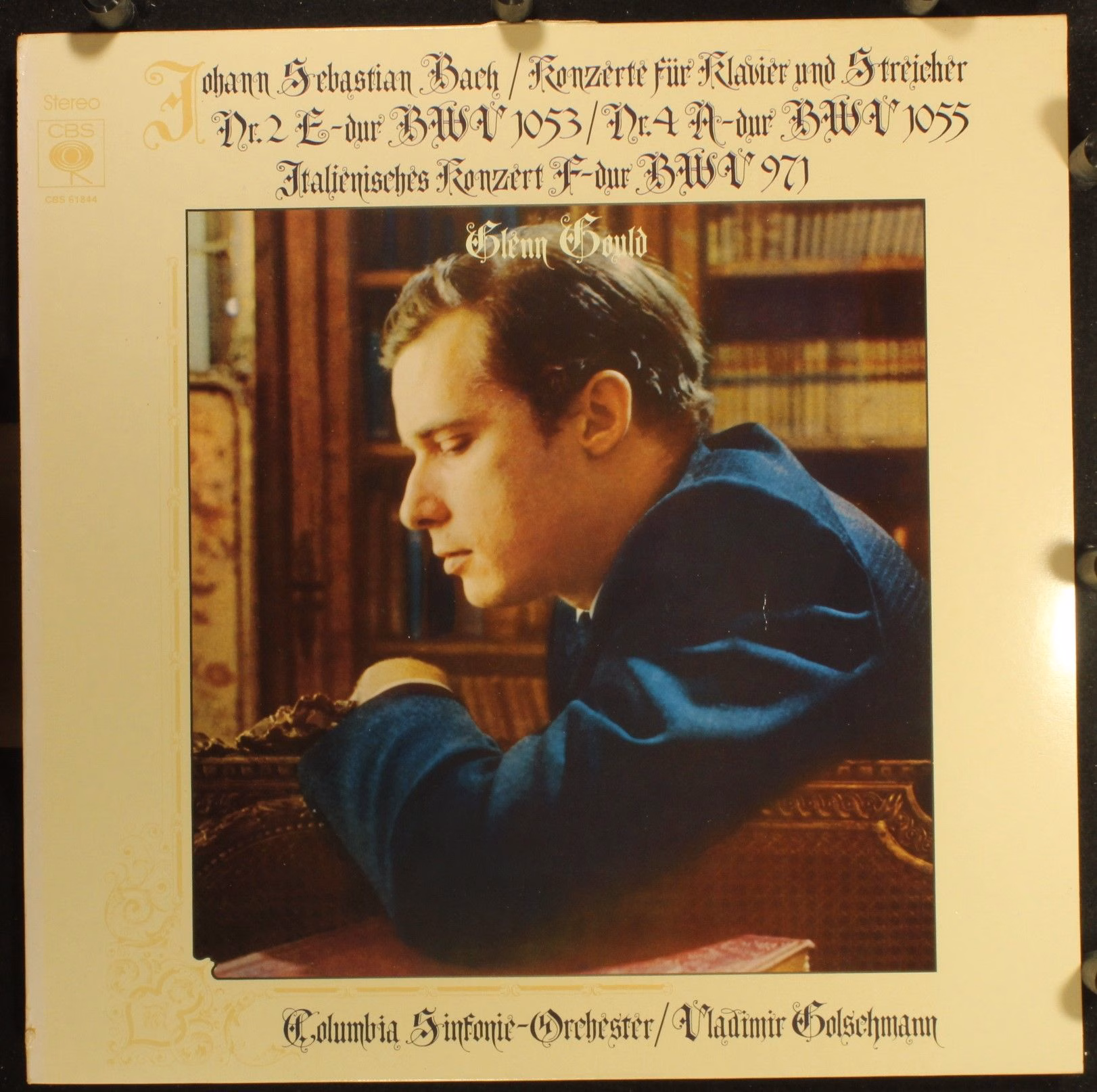 CBS CBS 61844 - Johann Sebastian Bach, Glenn Gould, Columbia Sym