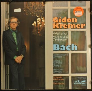 Eurodisc 28 750 KK - Gidon Kremer, Johann Sebastian Bach, Lening