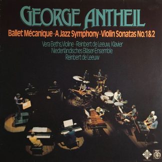 Telefunken 34 094 3 - George Antheil - Ballet Mécanique - A Jazz