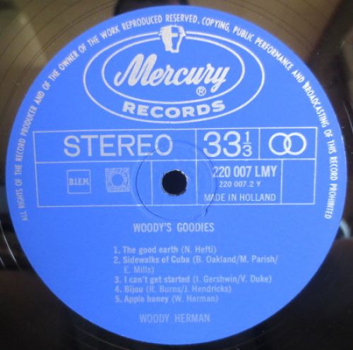 Mercury 220 007 LMY - Woody Herman - Woody's Goodies - Image 4
