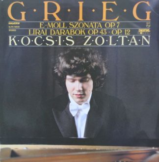 Hungaroton SLPD 12630 - Edvard Grieg, Zoltán Kocsis - E-Moll Szo