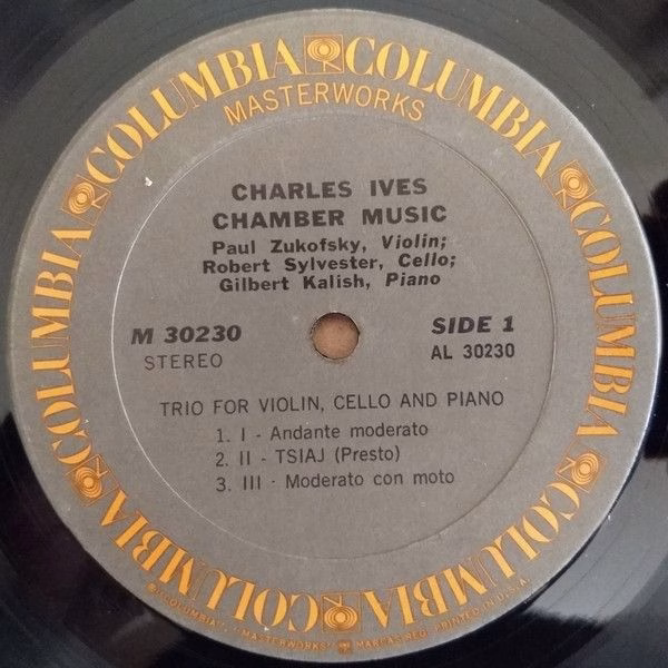 Columbia Masterworks M 30230 - Charles Ives, Paul Zukofsky, Gilb - Image 4