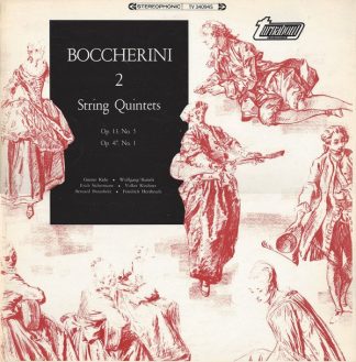 Turnabout TV 34094S - Luigi Boccherini, Günter Kehr, Wolfgang Ba