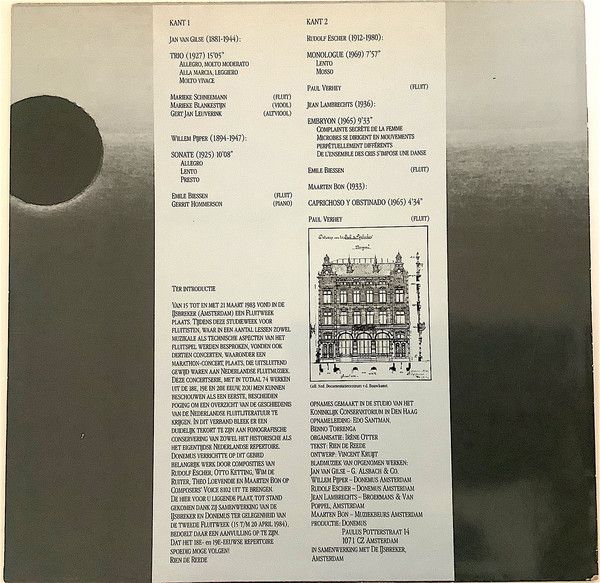 Composers' Voice CVE 1984 - Jan Van Gilse, Willem Pijper, Rudolf - Image 2