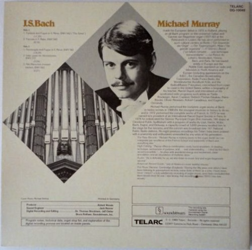 Telarc DG-10049 - Johann Sebastian Bach, Michael Murray (4) - Th - Image 2