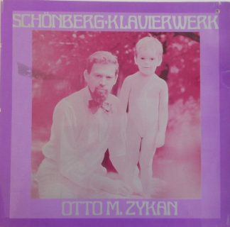 Amadeo AVRS 6458 St - Arnold Schoenberg, Otto M. Zykan - Klavier