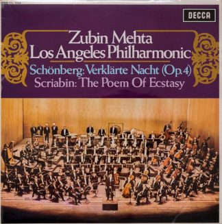 DECCA SXL 6325 - Zubin Mehta, Los Angeles Philharmonic Orchestra