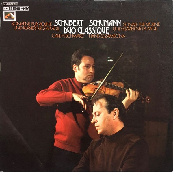 EMI Electrola 1 C 053-28 938 - Franz Schubert, Robert Schumann,