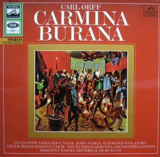 Electrola SMA 91 478 - Carl Orff, Rafael Frühbeck De Burgos, Wil