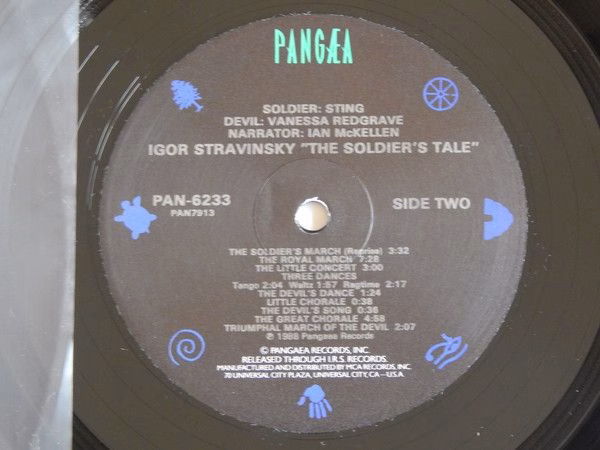 PANGÆA PAN-6233 - Igor Stravinsky, Vanessa Redgrave, Sting, Ian - Image 3