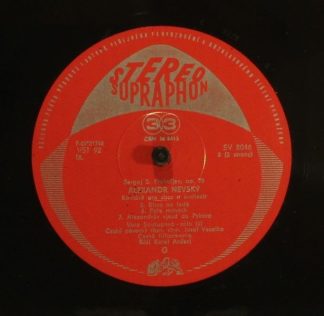 Supraphon SV 8046 - Sergei Prokofiev - Alexander Nevsky