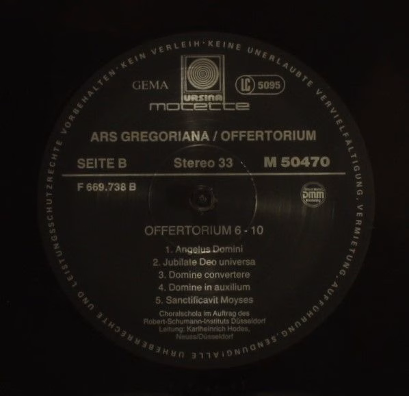 Motette Ursina M 50470 - Various - Ars Gregoriana 9 - Das Offert - Image 6