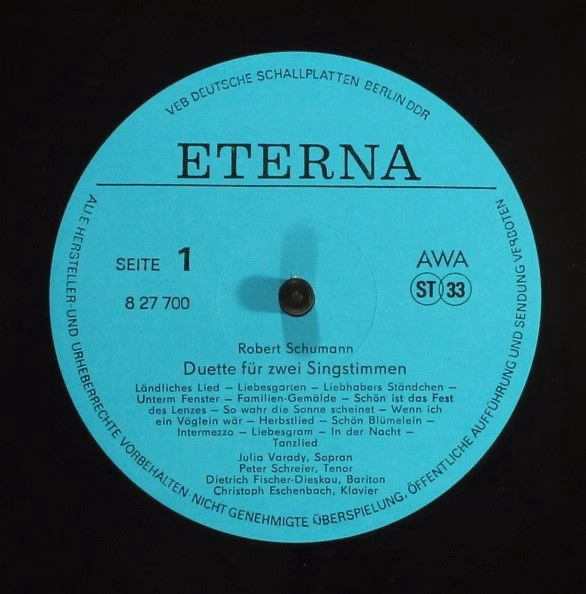 Eterna 8 27 700 - Robert Schumann - Duette Für Zwei Singstimmen - Image 3