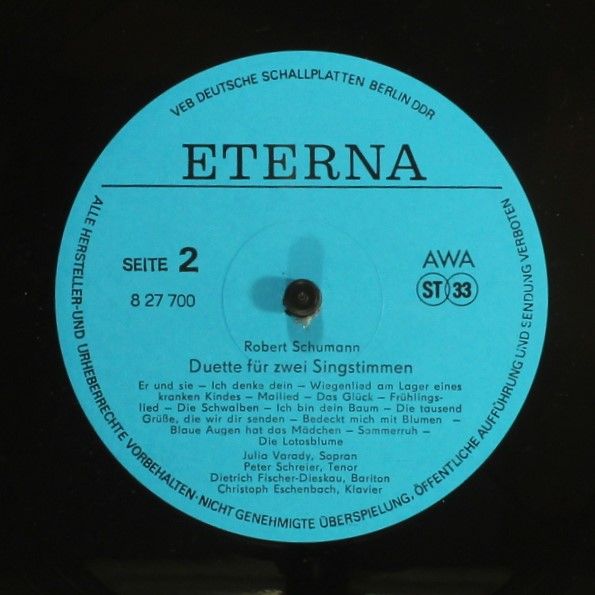 Eterna 8 27 700 - Robert Schumann - Duette Für Zwei Singstimmen - Image 4