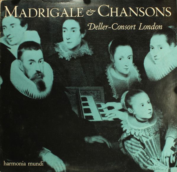 Harmonia Mundi HMS 204 - Deller Consort - Madrigale & Chansons