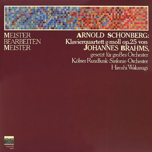 Schwann Musica Mundi VMS 2072 - Arnold Schoenberg, Kölner Rundfu