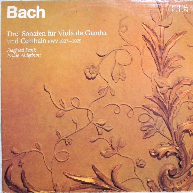 Eterna 8 27 216 - Johann Sebastian Bach, Siegfried Pank, Isolde