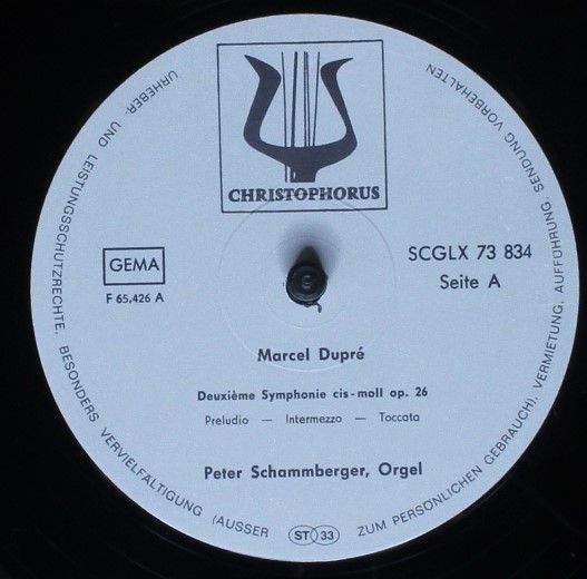 Christophorus SCGLX 73 834 - Marcel Dupré, Olivier Messiaen, Pet - Image 3