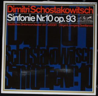 Eurodisc 75 743 KK - Dmitri Shostakovich, Evgeni Svetlanov - Sym