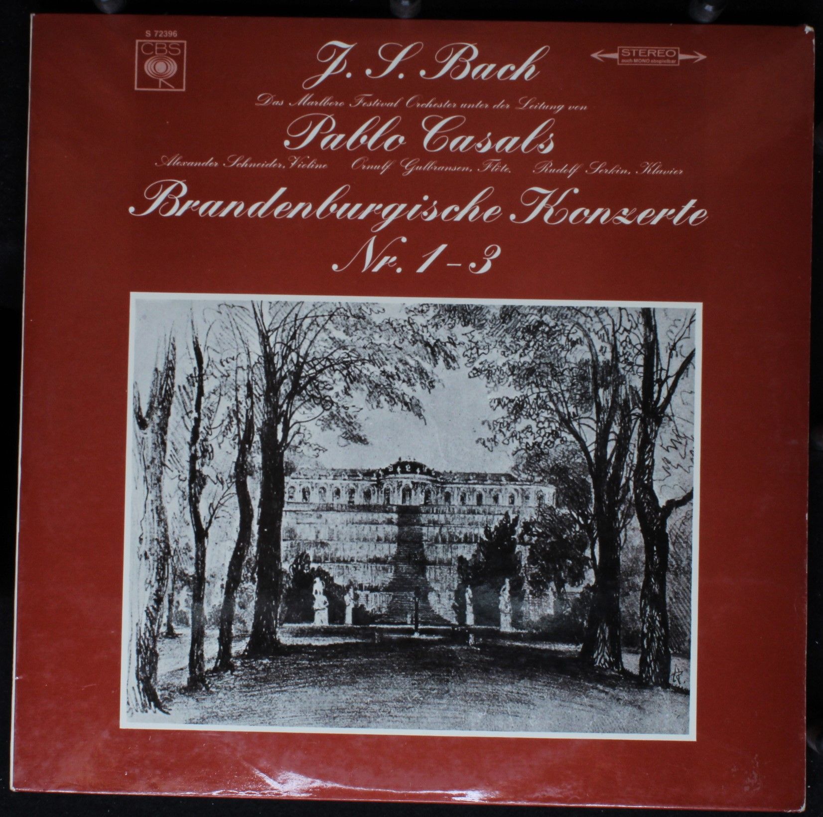 CBS S 72396 - Johann Sebastian Bach, Pablo Casals, Marlboro Fest