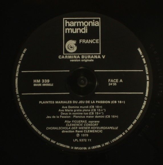 harmonia mundi France HM 339 - Clemencic Consort, René Clemencic - Image 5