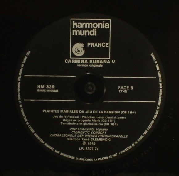 harmonia mundi France HM 339 - Clemencic Consort, René Clemencic - Image 6