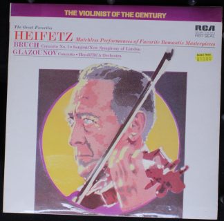 RCA Red Seal LSB 4061 - Jascha Heifetz, Max Bruch, Alexander Gla