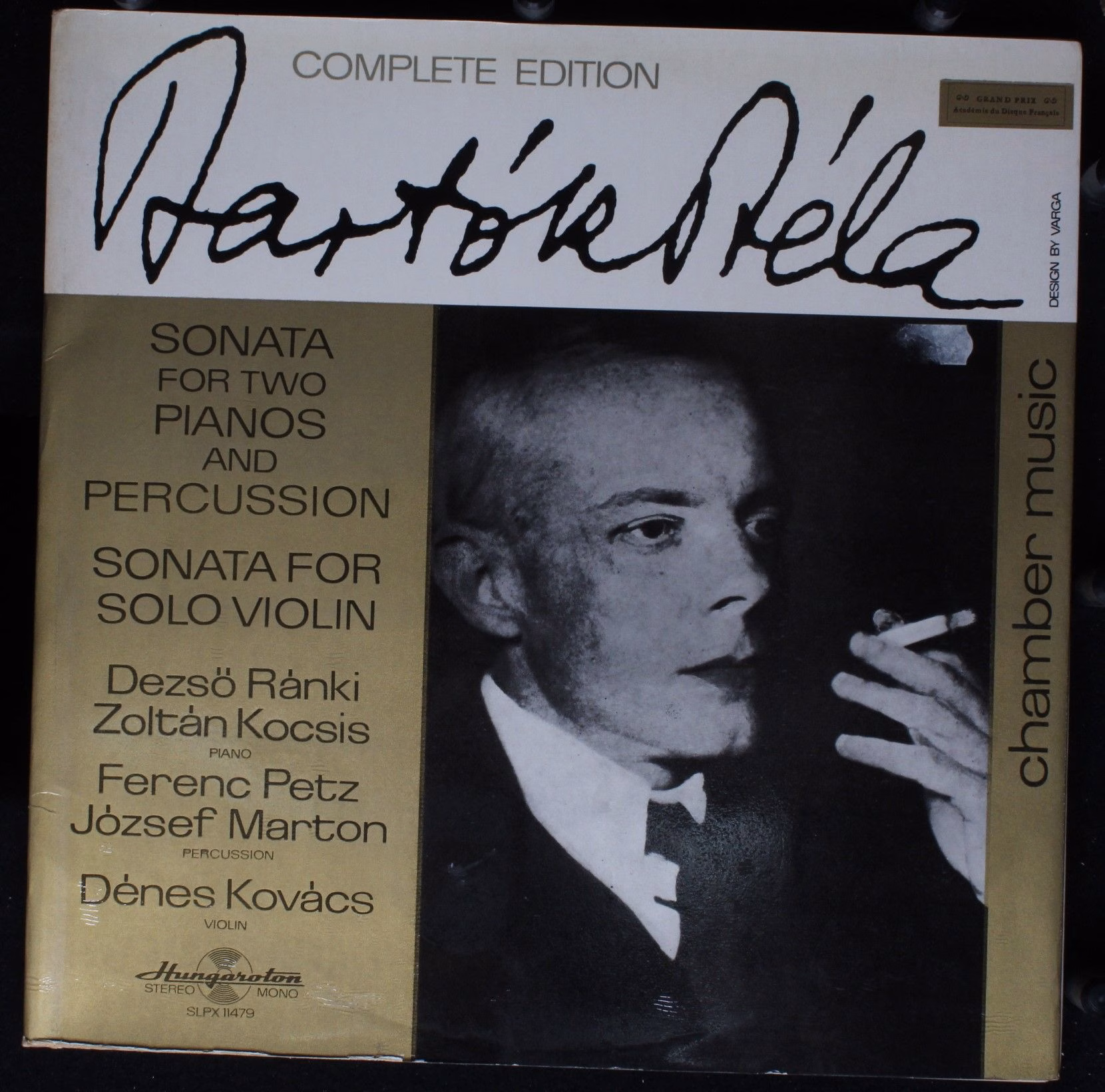 Hungaroton SLPX 11479 - Béla Bartók, Dezső Ránki, Zoltán Kocsis,