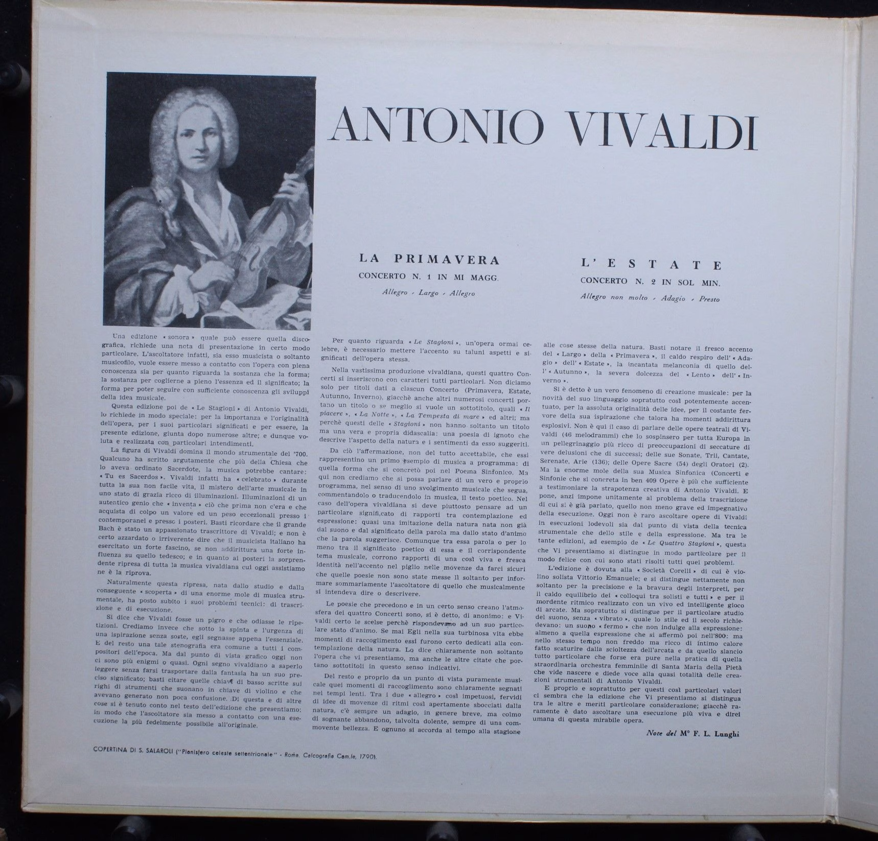 RCA Victor Red Seal ML-20026 - Antonio Vivaldi, Società Corelli - Image 2