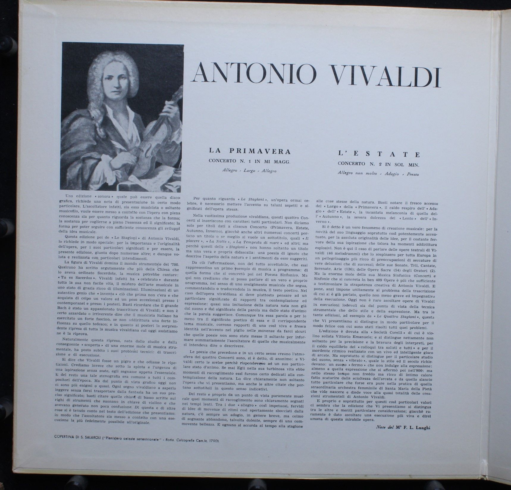 RCA Victor Red Seal ML-20026 - Antonio Vivaldi, Società Corelli - Image 2