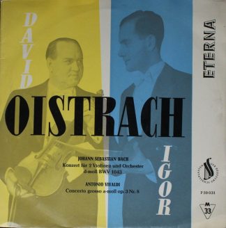 Eterna 7 20 031 - David Oistrach, Igor Oistrach, Gewandhausorche