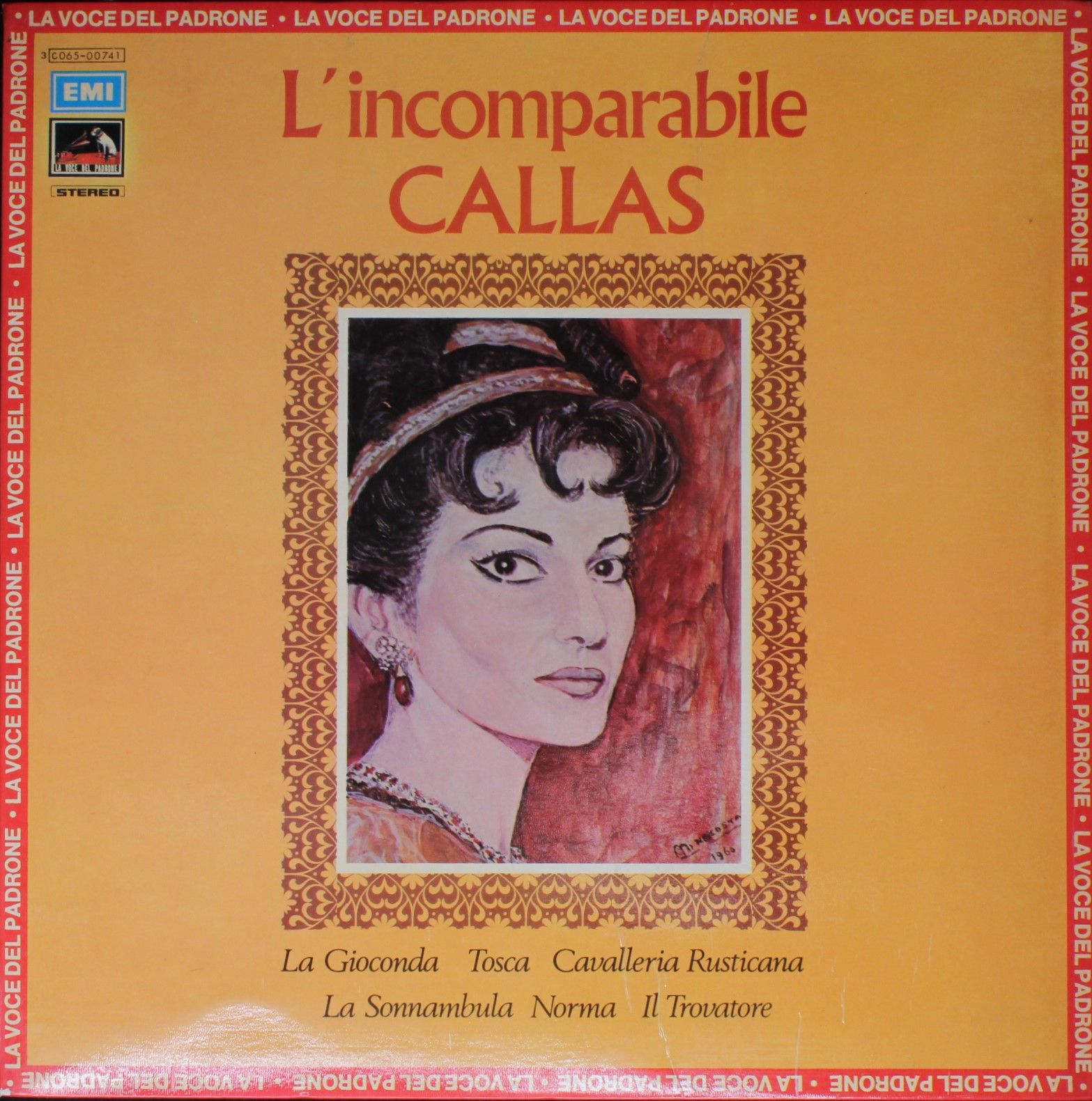 La Voce Del Padrone 3C065-00741 - Maria Callas - L'Incomparabile